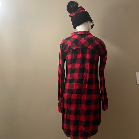 Flannel dress - Picture 4 of 5